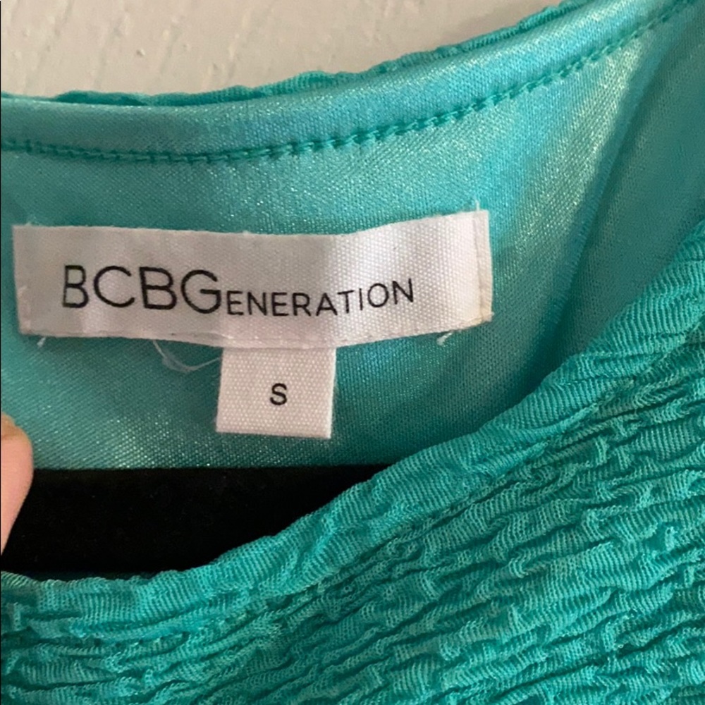 Bcbgeneration Size Small One Shoulder Mini Dress - image 3